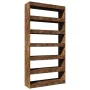 Smoked oak plywood shelf 100x30x198 cm by , Bookcases and shelves - Ref: Foro24-813641, Price: 130,33 €, Discount: %