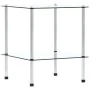 2-stöckiges Regal aus transparentem Hartglas, 40 x 40 x 47 cm von vidaXL, Bücherregale und Regale - Ref: Foro24-249503, Preis...