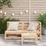 Solid pine wood 2-seater garden sofa by , Modular outdoor sofas - Ref: Foro24-837942, Price: 110,15 €, Discount: %