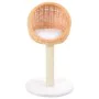 Cat scratcher with natural willow wood and sisal post by vidaXL, Cat furniture - Ref: Foro24-170726, Price: 69,54 €, Discount: %