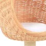 Cat scratcher with natural willow wood and sisal post by vidaXL, Cat furniture - Ref: Foro24-170726, Price: 69,54 €, Discount: %