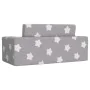 Two-seater light gray plush children's sofa with stars by , Baby and Toddler Furniture - Ref: Foro24-357028, Price: 50,53 €, ...