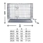 TRIXIE Kennel for house galvanized 109x79x71 cm by , Pet carriers and boxes - Ref: Foro24-441857, Price: 124,51 €, Discount: %