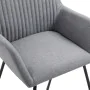 Swivel dining chairs 2 units light gray fabric by vidaXL, dining chairs - Ref: Foro24-249807, Price: 166,74 €, Discount: %