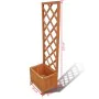 Trellis Wooden Planter, 40 x 30 x 135 cm by , Pots and planters - Ref: Foro24-41297, Price: 48,63 €, Discount: %