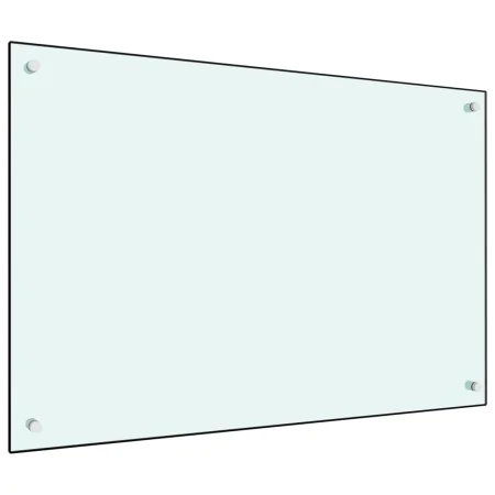 Küchenspritzschutz aus weißem Hartglas 90x60 cm von vidaXL, Küchengeräte und Utensilien - Ref: Foro24-249459, Preis: 44,00 €,...