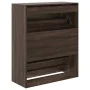 Engineered wood shoe rack in brown oak, 80x34x96.5 cm by , Shoe racks and shoe organizers - Ref: Foro24-839972, Price: 110,53...