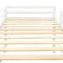 High bed for children with slide and ladder made of pine wood 97x208 cm by vidaXL, Cribs and beds for children - Ref: Foro24-...