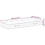 Medium firm pocket spring mattress 90x200 cm by , Mattresses - Ref: Foro24-372849, Price: 175,57 €, Discount: %