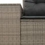 Garden sofa with cushions 2 seater gray synthetic rattan by , Outdoor sofas - Ref: Foro24-366125, Price: 197,52 €, Discount: %