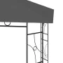 Anthrazitgrauer Pavillon 4x3x2,7 m 160 g/m² von , Zelte und Pavillons - Ref: Foro24-313917, Preis: 212,43 €, Rabatt: %