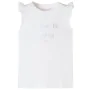 Children's T-shirt with white ruffle sleeves 140 by , Kids T-shirts - Ref: Foro24-10498, Price: 9,35 €, Discount: %