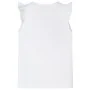 Children's T-shirt with white ruffle sleeves 140 by , Kids T-shirts - Ref: Foro24-10498, Price: 9,35 €, Discount: %