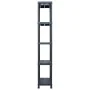 Plastic shelf 2 units 125 kg 60x30x180 cm black by vidaXL, Industrial shelving - Ref: Foro24-276257, Price: 122,06 €, Discoun...