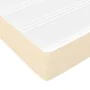 Box spring bed with cream fabric mattress 180x200 cm by , Beds and slatted bases - Ref: Foro24-3144543, Price: 521,13 €, Disc...