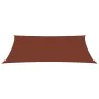 Rectangular sail awning Oxford fabric terracotta 6x8 m by , Umbrellas - Ref: Foro24-135388, Price: 143,70 €, Discount: %