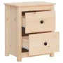 Bedside tables 2 pcs solid pine wood 50x35x61.5 cm by vidaXL, Nightstands - Ref: Foro24-813680, Price: 113,68 €, Discount: %