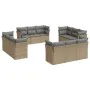 Set mit 12 Gartensofas und Kissen Kunstrattanbraun von , Gartensets - Ref: Foro24-3217329, Preis: 848,13 €, Rabatt: %