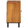 Badezimmer-Waschbeckenschrank aus massivem Akazienholz, 62 x 33 x 58 cm von , Badezimmerwaschtische - Ref: Foro24-356874, Pre...