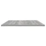 Wall shelves 4 units Sonoma gray engineered wood 100x50x1.5cm by , Shelves and shelves - Ref: Foro24-838307, Price: 63,02 €, ...