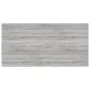 Wall shelves 4 units Sonoma gray engineered wood 100x50x1.5cm by , Shelves and shelves - Ref: Foro24-838307, Price: 63,02 €, ...