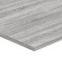 Wall shelves 4 units Sonoma gray engineered wood 100x50x1.5cm by , Shelves and shelves - Ref: Foro24-838307, Price: 63,02 €, ...