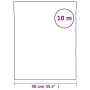 Frosted white transparent PVC window sheet 90x1000 cm by , window films - Ref: Foro24-155827, Price: 14,48 €, Discount: %