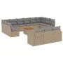 Set mit 14 Gartensofas mit Kissen Kunstrattan beige von , Modulare Sofas für den Außenbereich - Ref: Foro24-3224365, Preis: 9...