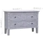 Sideboard with 2 solid mahogany drawers 90x30x60 cm by vidaXL, Sideboards - Ref: Foro24-283851, Price: 155,98 €, Discount: %