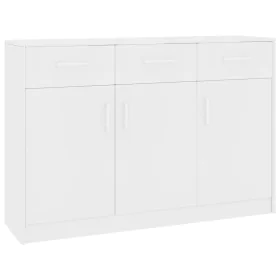 Weißes Sperrholz-Sideboard 110x30x75 cm von , Sideboards - Ref: Foro24-800702, Preis: 135,81 €, Rabatt: %