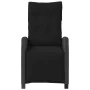 Garden reclining chair with black PE rattan footrest by , Garden chairs - Ref: Foro24-365233, Price: 162,95 €, Discount: %