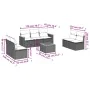 8-piece garden sofa set and gray synthetic rattan cushions by , Garden sets - Ref: Foro24-3225885, Price: 473,38 €, Discount: %