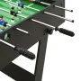 Schwarzer klappbarer Kickertisch 121x61x80 cm von vidaXL, Tischfußballtische - Ref: Foro24-91938, Preis: 131,70 €, Rabatt: %