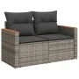 Gartensofa-Set mit Kissen, 13-teilig, graues synthetisches Rattan von , Gartensets - Ref: Foro24-3226452, Preis: 859,61 €, Ra...