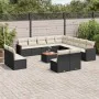 14-piece garden sofa set with black synthetic rattan cushions by , Garden sets - Ref: Foro24-3226490, Price: 836,15 €, Discou...