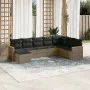 8-teiliges Gartensofa-Set und graue synthetische Rattankissen von , Gartensets - Ref: Foro24-3226249, Preis: 510,97 €, Rabatt: %