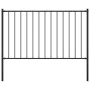 Black powder coated steel fence panel and posts 1.7x0.75 m by vidaXL, fence panels - Ref: Foro24-145209, Price: 72,72 €, Disc...