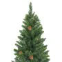 Künstlicher Weihnachtsbaum mit Tannenzapfen grün 150 cm von vidaXL, Weihnachtsbäume - Ref: Foro24-284314, Preis: 45,01 €, Rab...