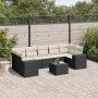 8-piece garden sofa set and black synthetic rattan cushions by , Garden sets - Ref: Foro24-3254673, Price: 524,86 €, Discount: %