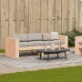 3-Sitzer-Gartensofa aus Massivholz Douglasie 189x60x62 cm von , Outdoor-Sofas - Ref: Foro24-832376, Preis: 153,74 €, Rabatt: %