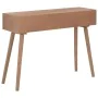 Mesa consola con 3 cajones madera maciza de pino 100x30x73 cm de , Aparadores - Ref: Foro24-247384, Precio: 127,87 €, Descuen...