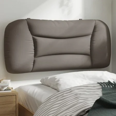 Padded headboard in taupe gray fabric 90 cm by , Headboards and footboards - Ref: Foro24-374541, Price: 52,20 €, Discount: %