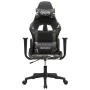 Massage-Gaming-Stuhl aus schwarzem und tarnfarbenem Kunstleder von , Gaming-Stühle - Ref: Foro24-345456, Preis: 127,50 €, Rab...