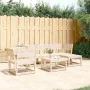 Gartensofa-Set 5-teilig aus massivem Kiefernholz von , Gartensets - Ref: Foro24-3216915, Preis: 349,77 €, Rabatt: %