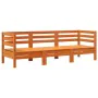 3-Sitzer-Gartensofa aus massivem, wachsbraunem Kiefernholz von , Modulare Sofas für den Außenbereich - Ref: Foro24-838030, Pr...