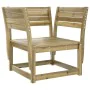 5-piece garden sofa set made of impregnated pine wood by , Garden sets - Ref: Foro24-3216919, Price: 419,35 €, Discount: %