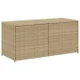 Garten-Aufbewahrungsbox, synthetischer Rattan-Beige-Mix, 283 l von , Aufbewahrungsboxen für den Außenbereich - Ref: Foro24-36...