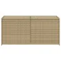 Garten-Aufbewahrungsbox, synthetischer Rattan-Beige-Mix, 283 l von , Aufbewahrungsboxen für den Außenbereich - Ref: Foro24-36...