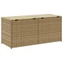 Garten-Aufbewahrungsbox, synthetischer Rattan-Beige-Mix, 283 l von , Aufbewahrungsboxen für den Außenbereich - Ref: Foro24-36...