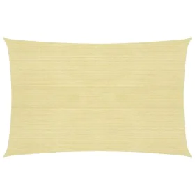 Toldo de vela beige HDPE 160 g/m² 4x5 m de , Sombrillas - Ref: Foro24-311133, Precio: 61,11 €, Descuento: %